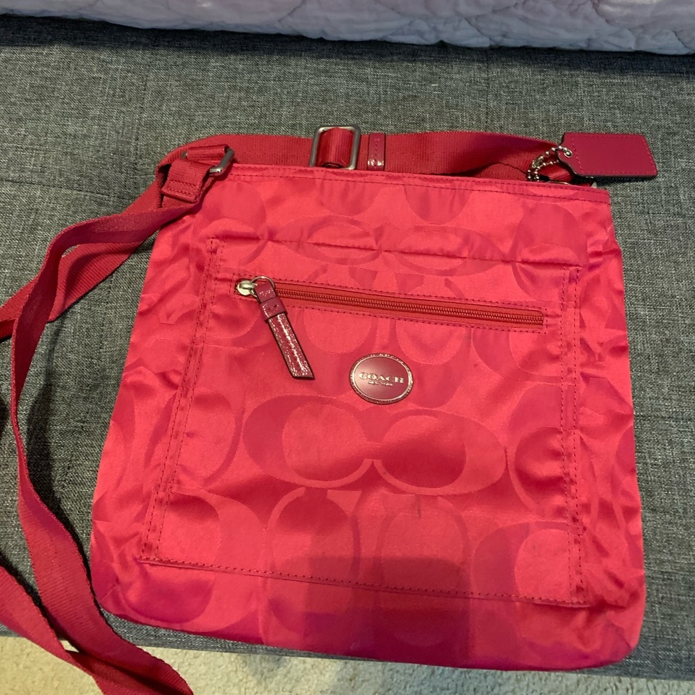 Coach cross body bag